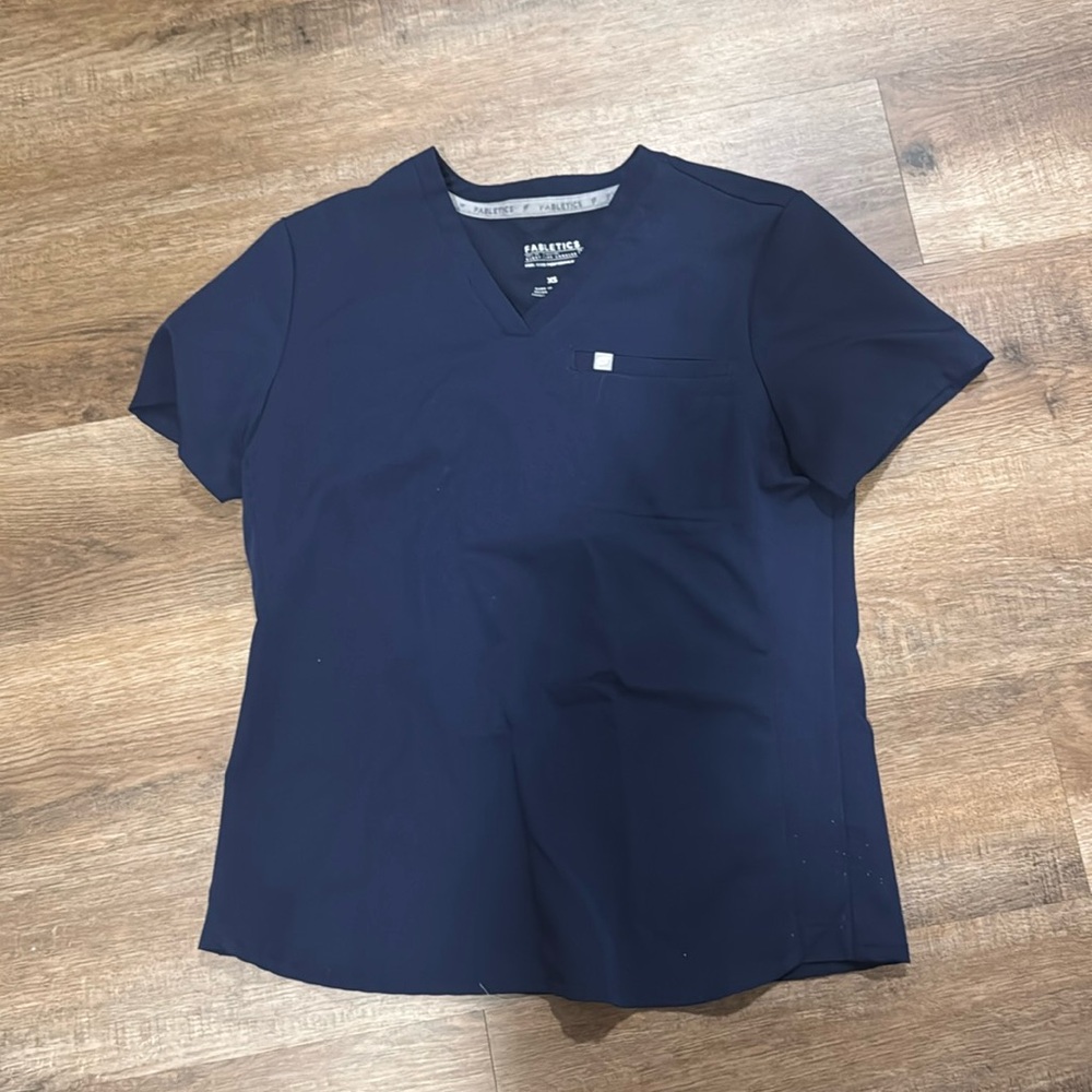 Fabletics vital scrub top